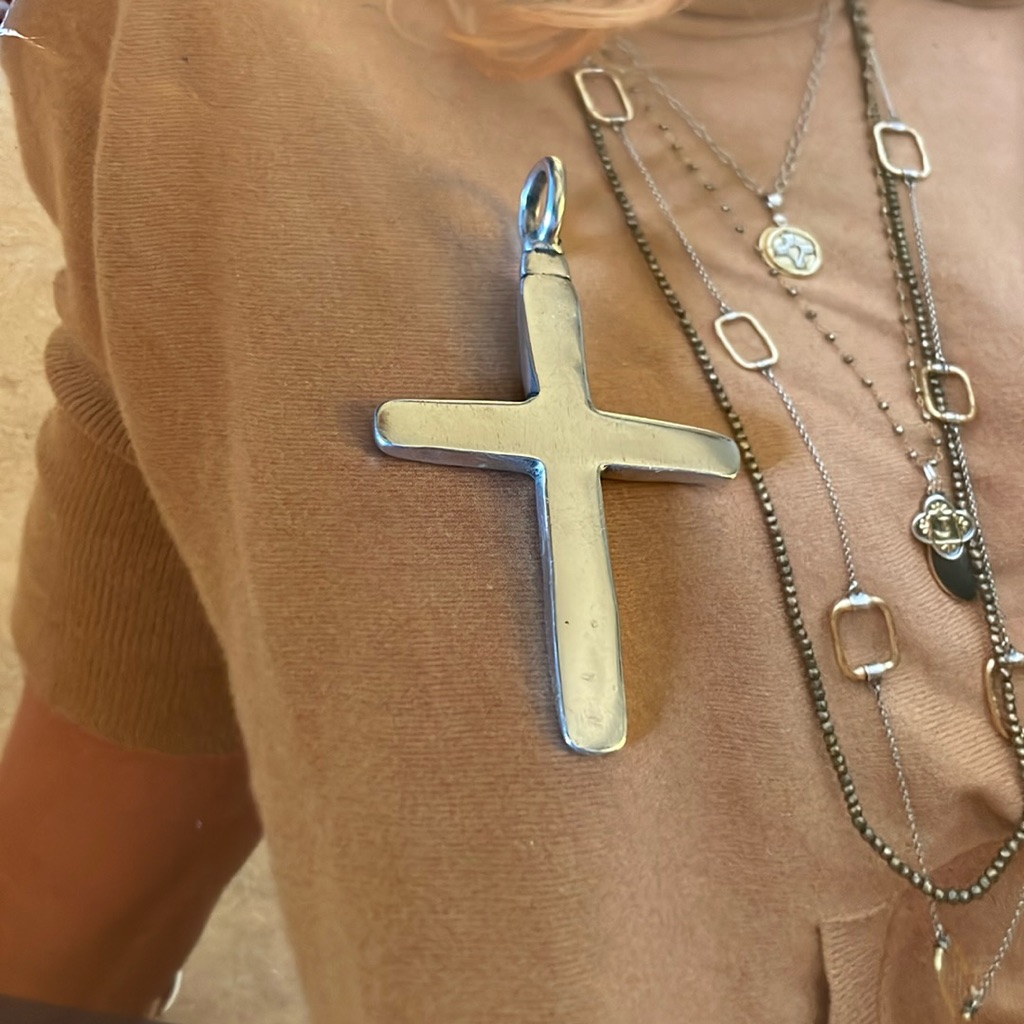 Grace Heart Fearless Faith Cross 40$